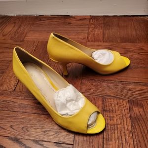 Nine West peep toe pumps